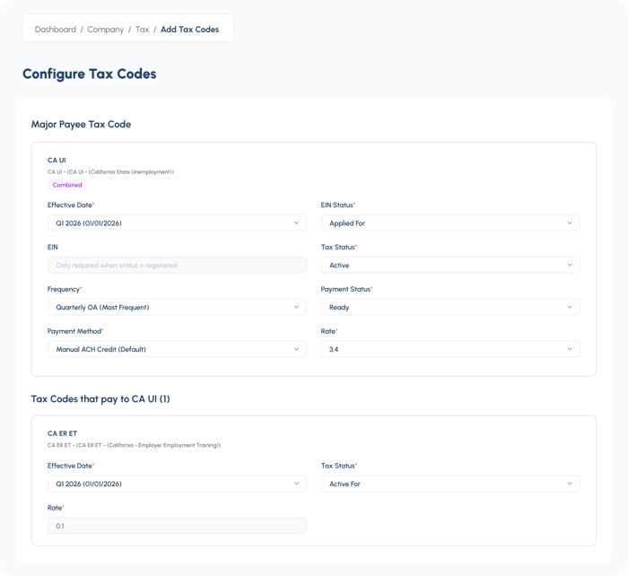 v1_Configure Tax Codes